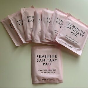 8 Pads with Wings Individually Wrapped for Women